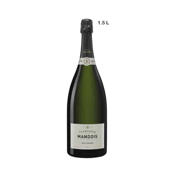CHAMPAGNE MANDOIS ORIGINE MAGNUM, large format bottle, la maison du vin, online store