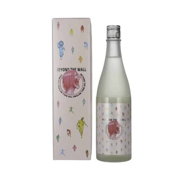 ATTACK ON TITAN X BEYOND THE WALL TITAN MODEL JAPANESE SAKE 72CL, la maison du vin, sake cyprus