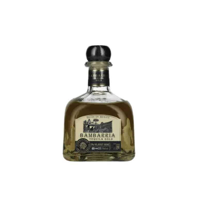 BAMBARRIA SQUARE GOLD 35% - premium tequila. la maison du vin, buy tequila online