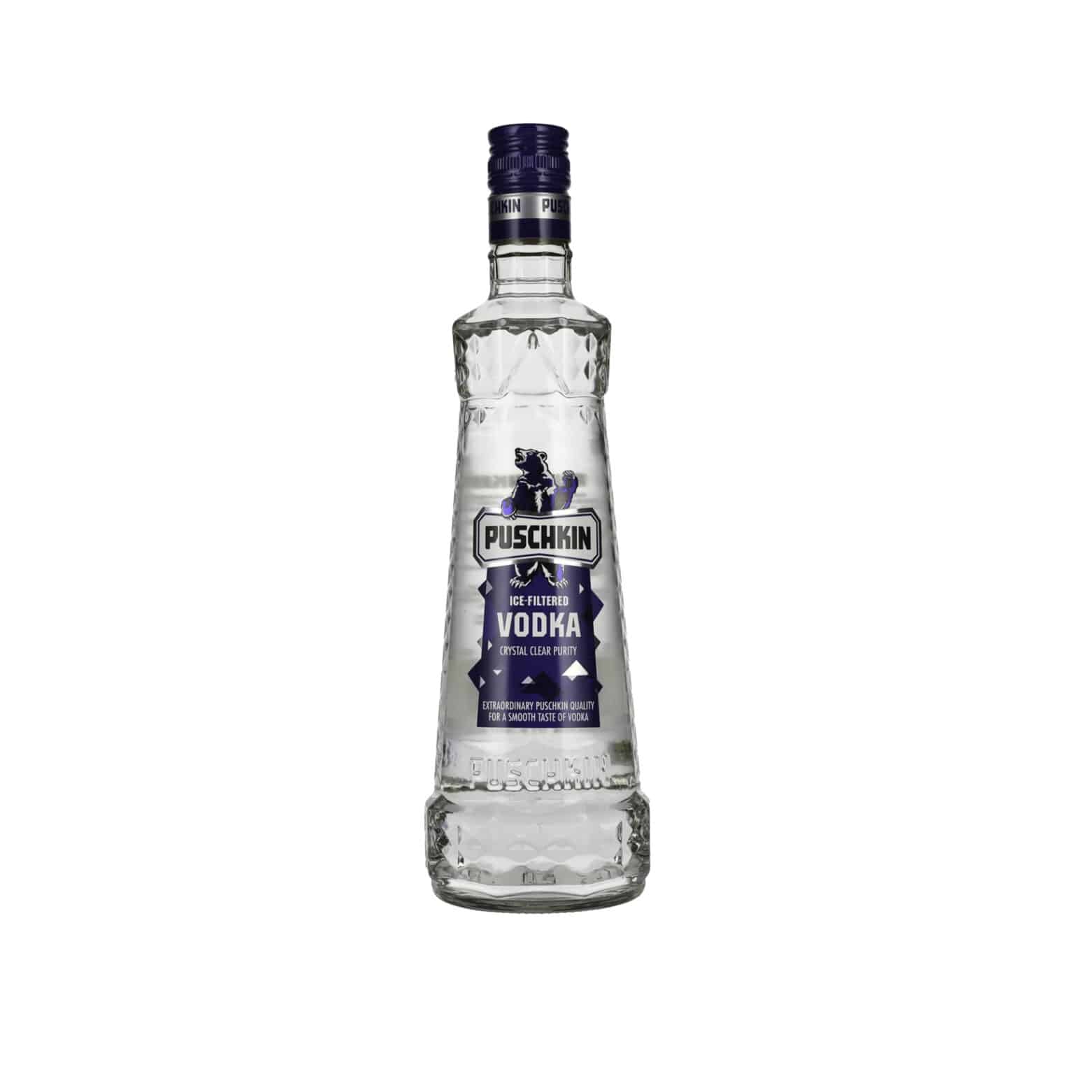 Pushkin Ice-Filtered Vodka is perfect for drinking neat, chilled or on ice to fully experience its smooth texture. As a versatile cocktail base, it shines in classic drinks such as Moscow Mule, Vodka Lemon or Cosmopolitan and harmonizes perfectly with fresh and fruity ingredients. Thanks to its clarity and mild note, it is ideal for long drinks or creative mix variations and offers an excellent taste experience for every occasion.