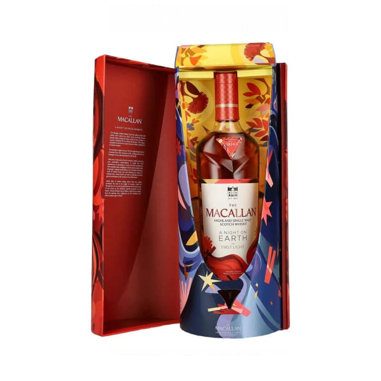 The Macallan A Night on Earth The First Light 700ml gift box available from La Maison du Vin Cyprus