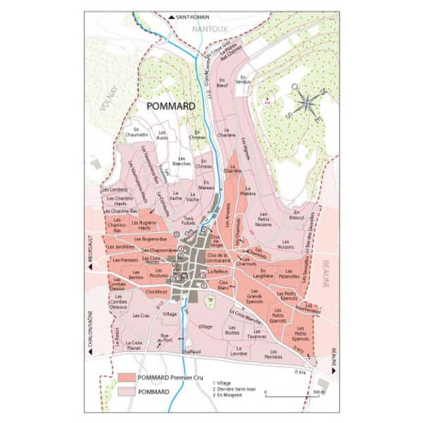 The village of Pommard is situated between Volnay to the South and Beaune to the North. la maison du vin