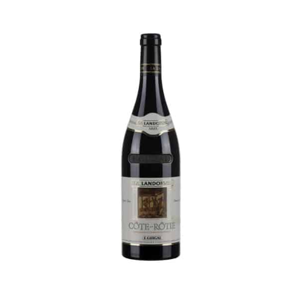 Bottle of E. Guigal Côte-Rôtie La Landonne 2021 red wine