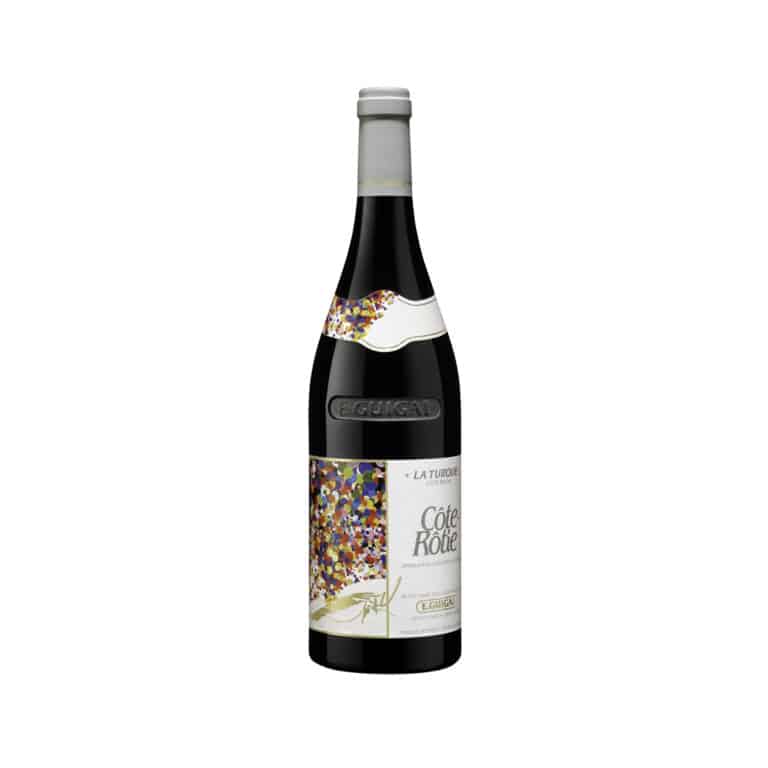 Côte-Rôtie "La Turque" is one of the flagship of the Domaine GUIGAL. A powerful wine with spicy notes, its terroirs from côte brune with “blond accents” lends it a great elegance.