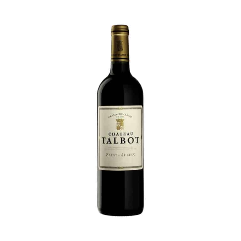 Château Talbot 2022 Saint-Julien Bordeaux red wine bottle