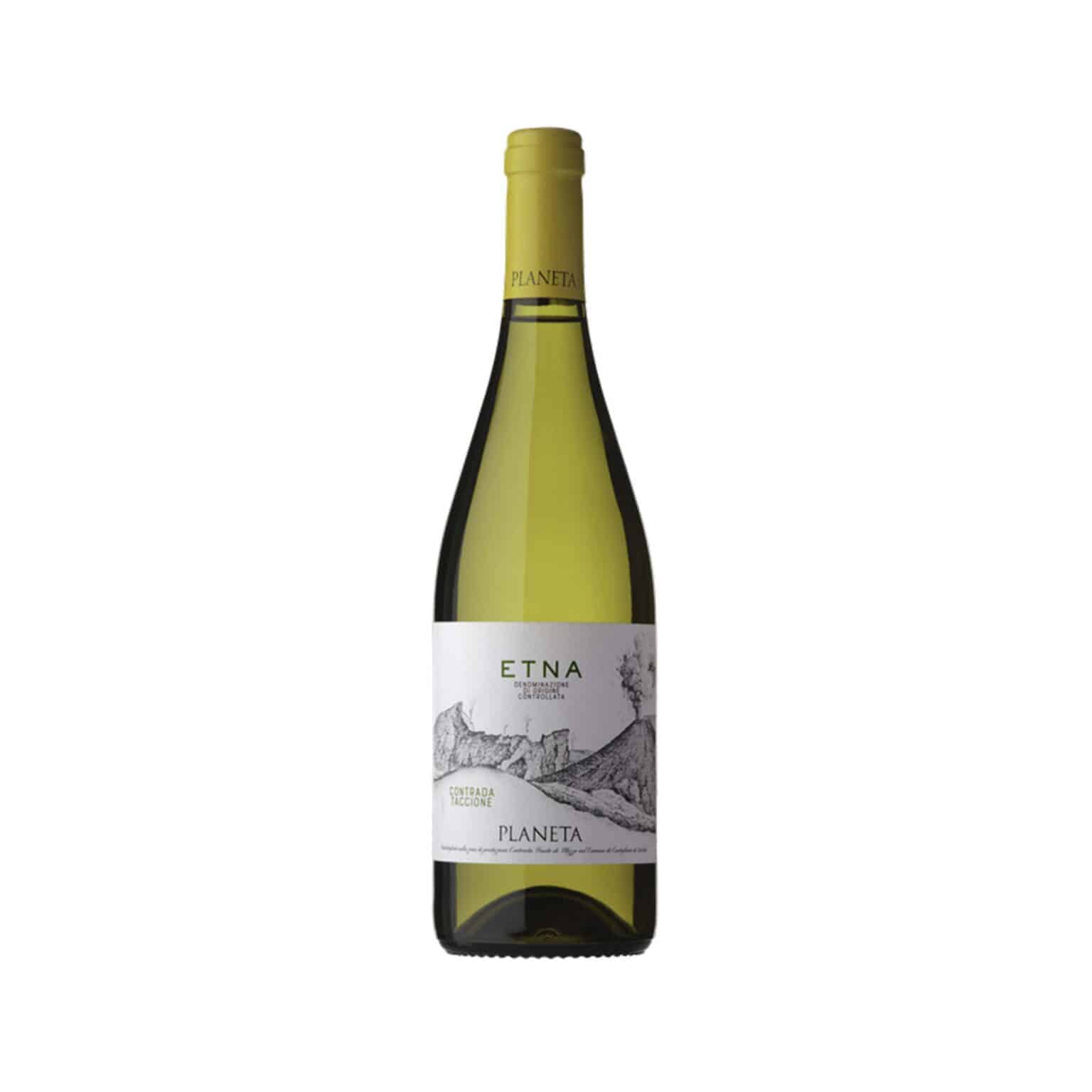 ETNA DOC BIANCO PLANETA 2022 -vulcanic wine, la maison du vin - Carricante - vegan, vegan wine - bio organic