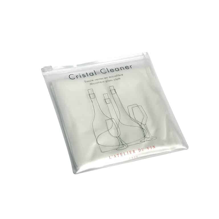 La Maison Du Vin - Microfiber wipes Woven from thick microfibre, Cristal Cleaner brings an incomparable sparkle to your wine glassware and to your crystal. zalto glassware - perfect wine lover gift