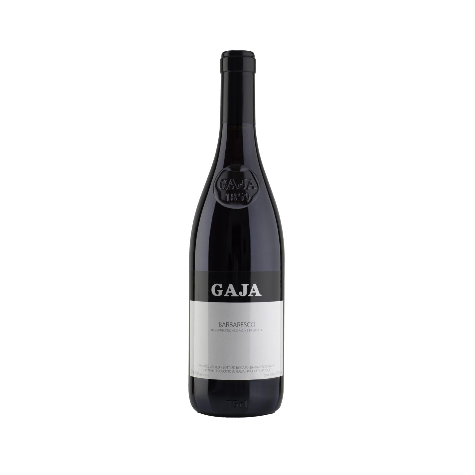 Bottle of GAJA Barbaresco 2020 – Iconic Italian Nebbiolo red wine from Piedmont