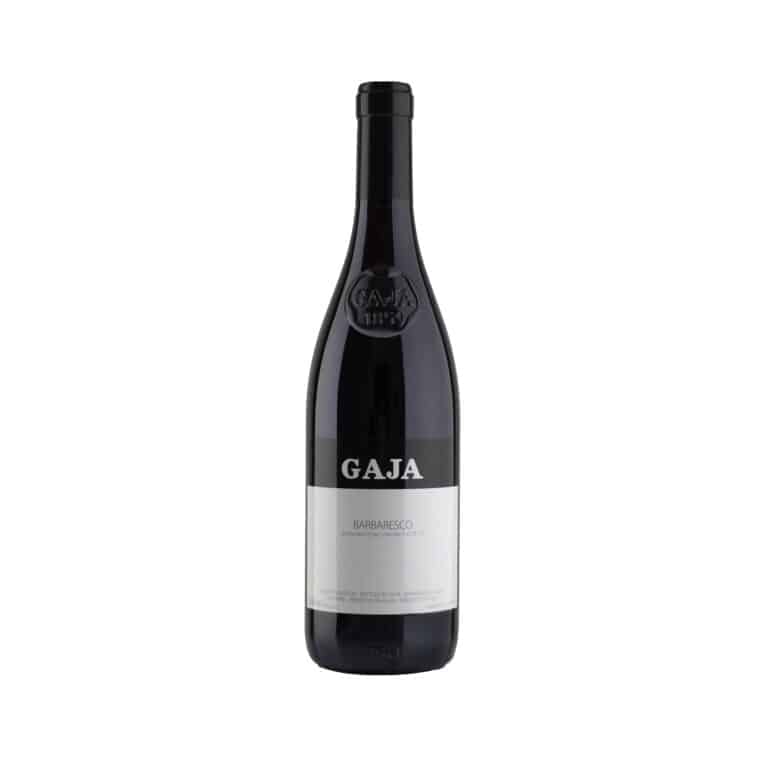 Bottle of GAJA Barbaresco 2020 – Iconic Italian Nebbiolo red wine from Piedmont