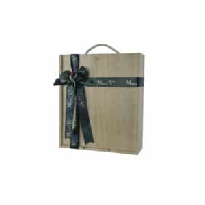 EMPTY WOODEN BOX FOR 3 BOTTLES (BW03)