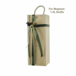 WOODEN BOX FOR MAGNUM BOTTLE (BMAG) -corporate gift - gift box for large format bottle