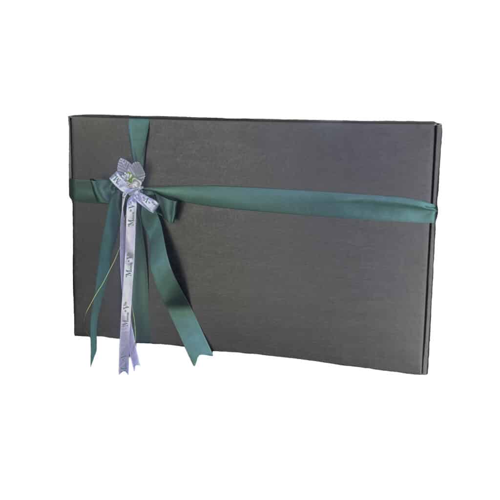WINEBOX 6 BOTTLES TEXTURED GIFT CARTON FRONT OPENING BLACK (13760) - corporate gift - wine gift box - la maison du vin
