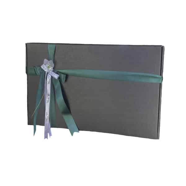 WINEBOX 6 BOTTLES TEXTURED GIFT CARTON FRONT OPENING BLACK (13760) - corporate gift - wine gift box - la maison du vin