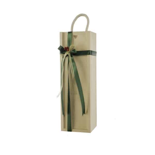 Luxury wooden gift box - wine box - la maison du vin - corporate gifts cyprus