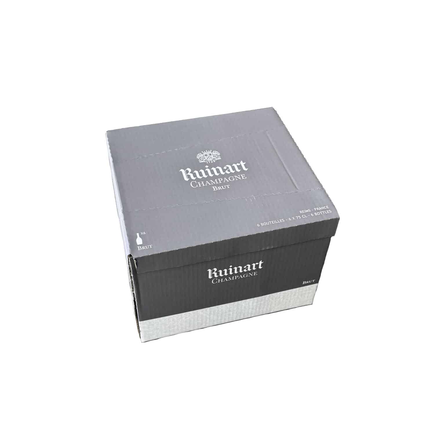R de Ruinart Case of 6 Bottles - 6x750ml Ruianrt champagne - la maison du vin