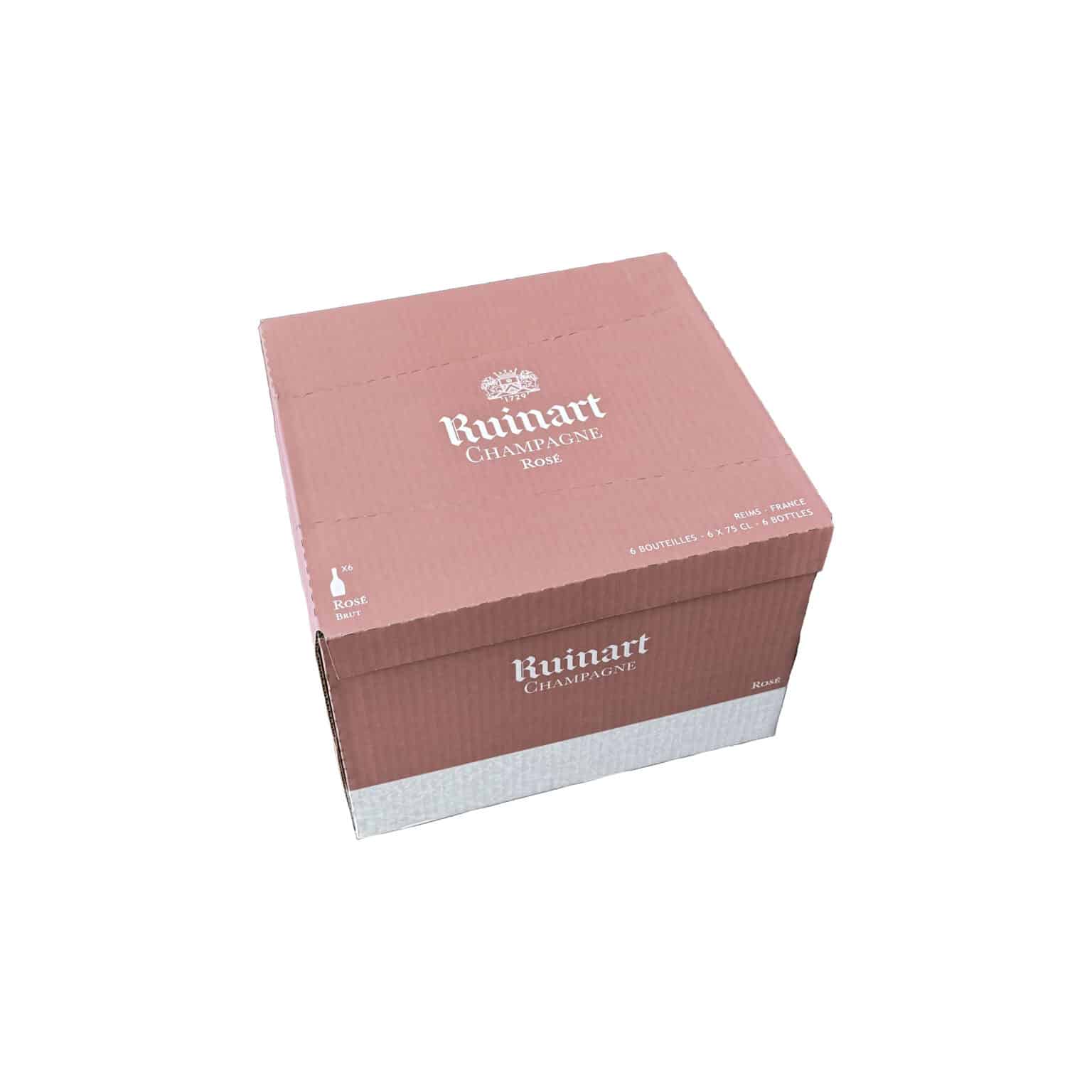CASE OF 6 RUINART ROSE ( 6x750ml ) buy ruinart online