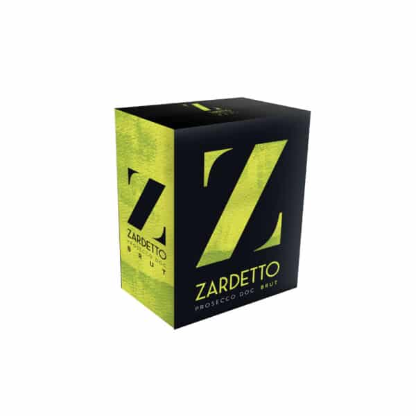 Case of 6 — Zardetto Prosecco DOC Brut (6 × 750 ml). Bright straw-yellow bubbly with floral and orchard fruit aromas, crisp citrus and mineral palate. Gold Medal 2022. Ideal aperitif, food pairing, or celebration.