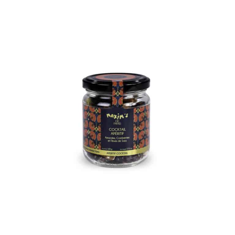MAX 7078 - MIXED NUTS JAR 100GR - maxims de paris, la maison du vin