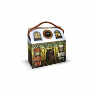 MAX 9386 - THE HOUSE OF TEDDY BEARS 85GR - Corporate gift idea - maxims de paris christmas. la maison du vin