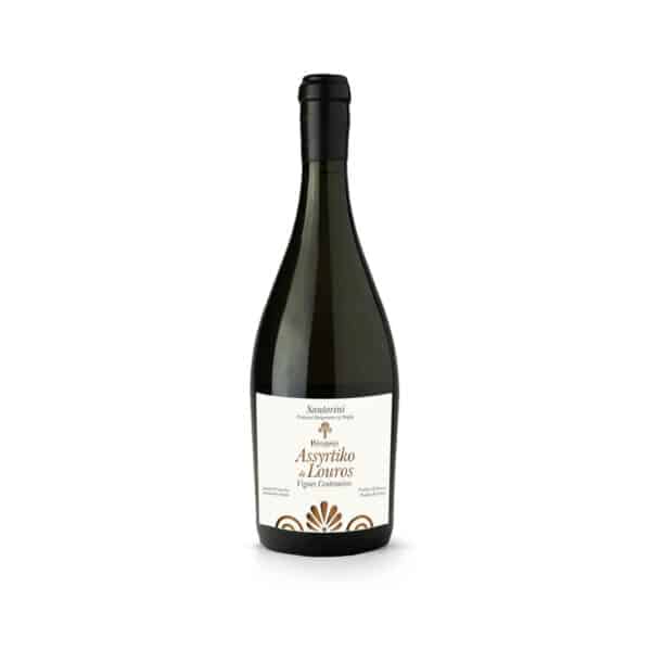 CHATZIDAKIS ASSYRTIKO DE LOUROS VIEILLES VIGNES - WHITE 750ML - VEGAN - WINE FROM SANTORINI