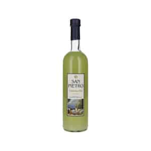 Maschio Beniamino SAN PIETRO Limoncello is a traditional lemon liqueur from Italy that is produced with the utmost care and authentic craftsmanship. Produced according to a classic recipe, this limoncello is based on sun-ripened lemon peel, which is macerated in high-quality alcohol. This creates an intense yet balanced aroma that perfectly captures the character of fresh lemons. The alcohol content of 28% by volume ensures the perfect balance between fruitiness, sweetness and strength.
