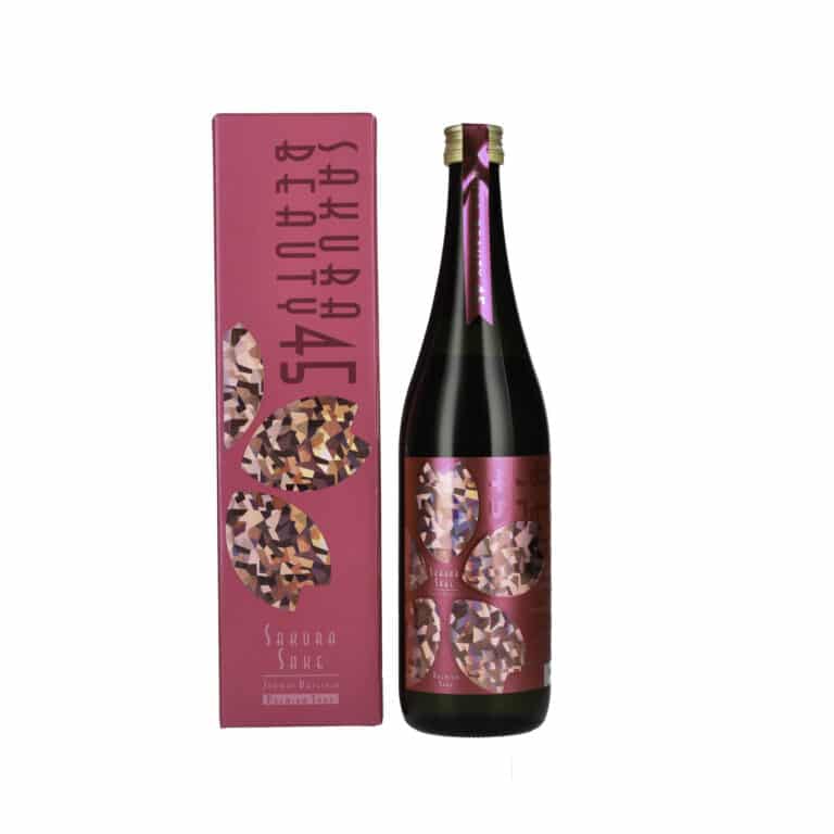 Ozeki Sakura Beauty 45 Junmai Daiginjo sake in giftbox 0,72 L