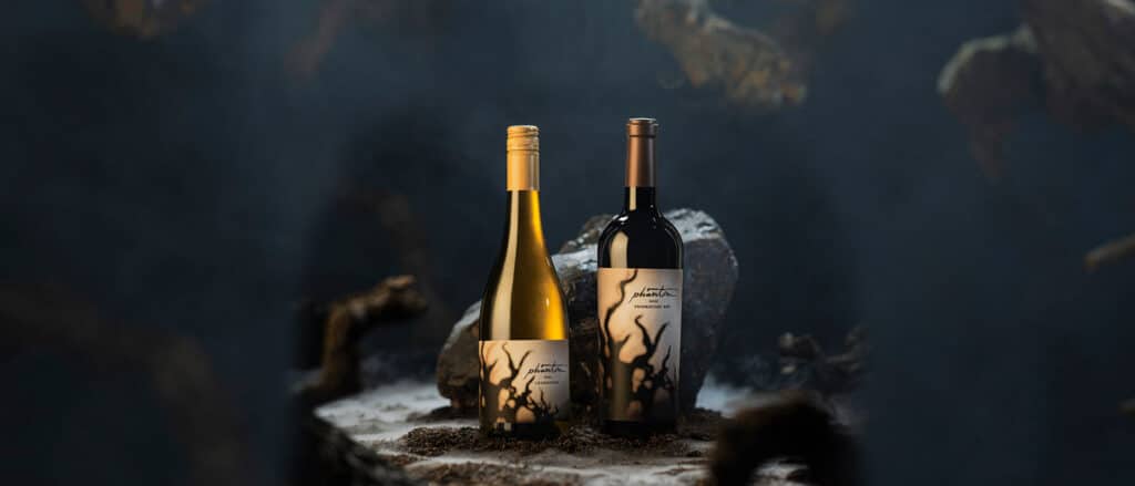 Phantom wines by Bogle Vineyards – Phantom Chardonnay and Phantom Red, available exclusively at La Maison du Vin Cyprus