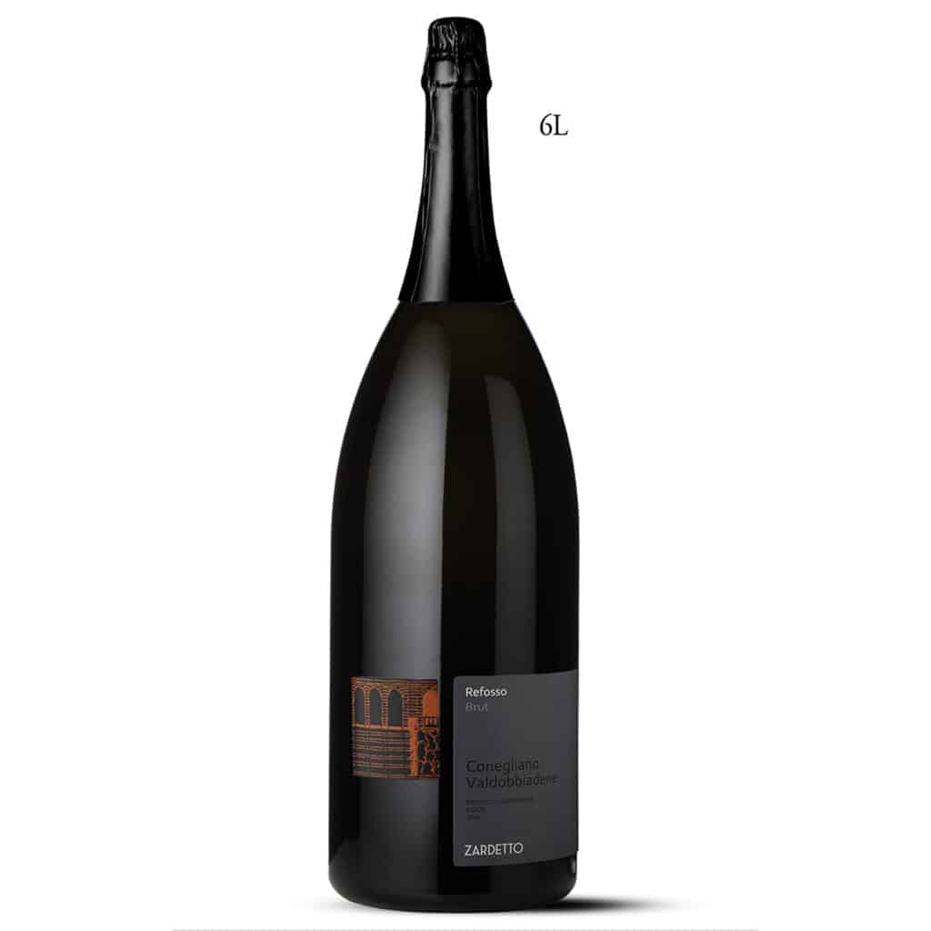 6 L large-format bottle presented in a wooden box, limited edition celebration format - Methuselah