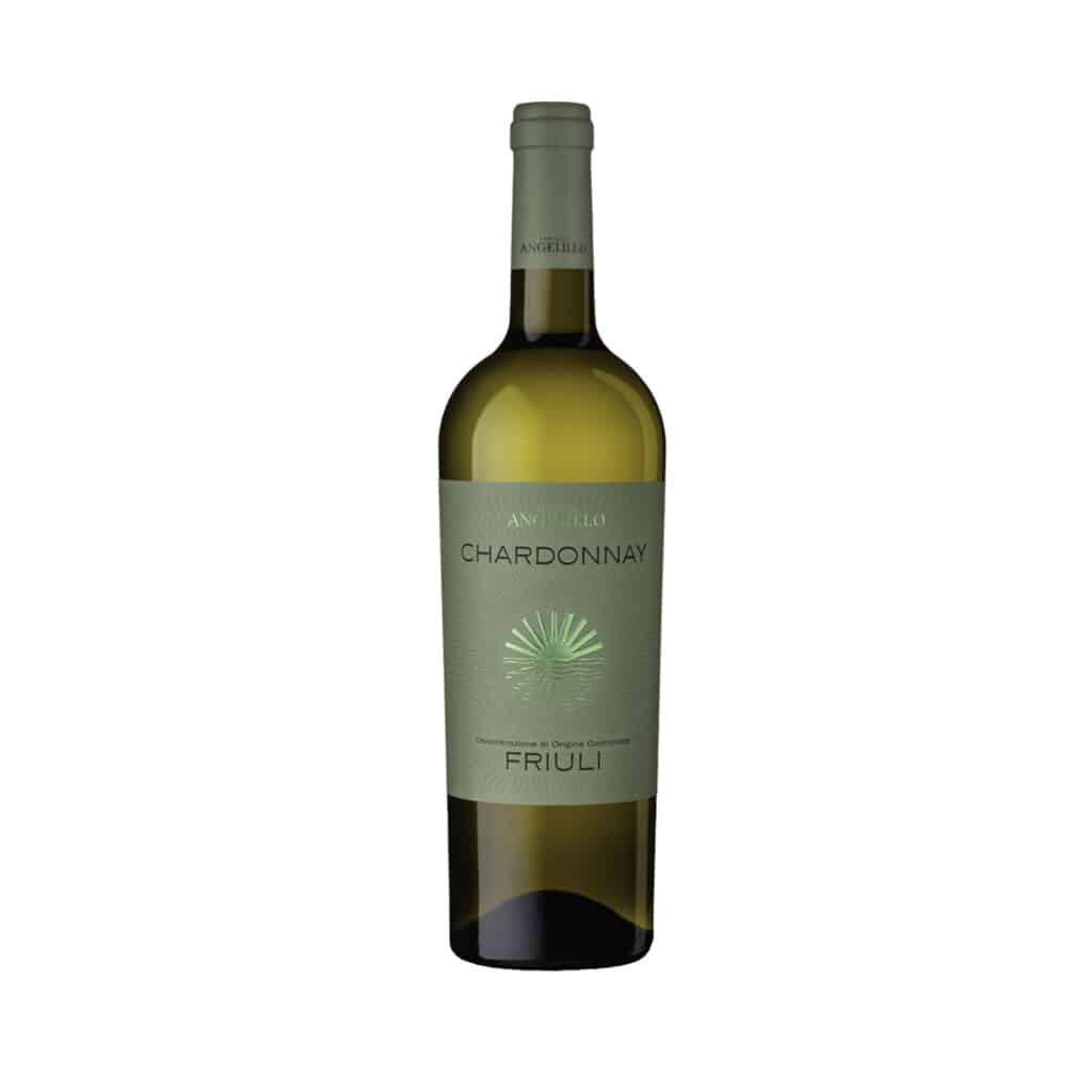 Chardonnay friuli DOC Italian white wine bottle available in Cyprus