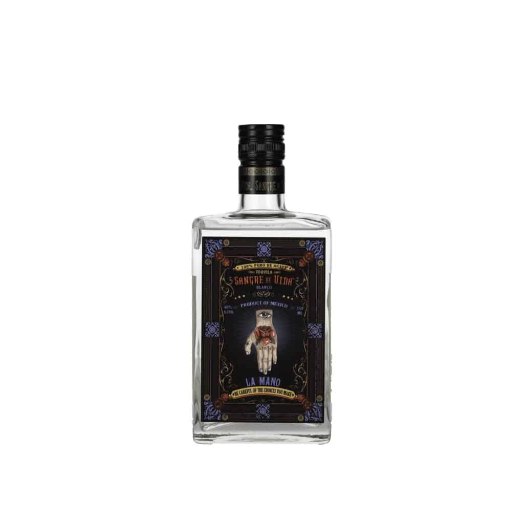 Sangre de Vida La Mano blanco tequila 350ml 40% Mexican agave tequila Cyprus
