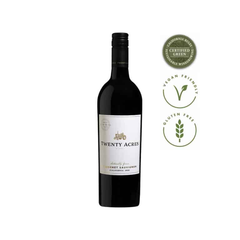Twenty Acres Cabernet Sauvignon California red wine dark fruit oak Cyprus