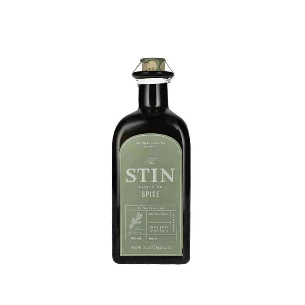 STIN Distilled Spice non alcoholic spirit 500ml herbal citrus botanical Cyprus