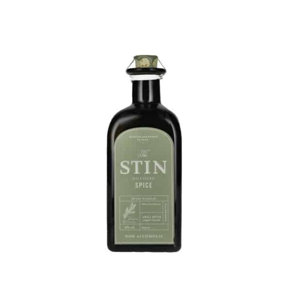 STIN Distilled Spice non alcoholic spirit 500ml herbal citrus botanical Cyprus