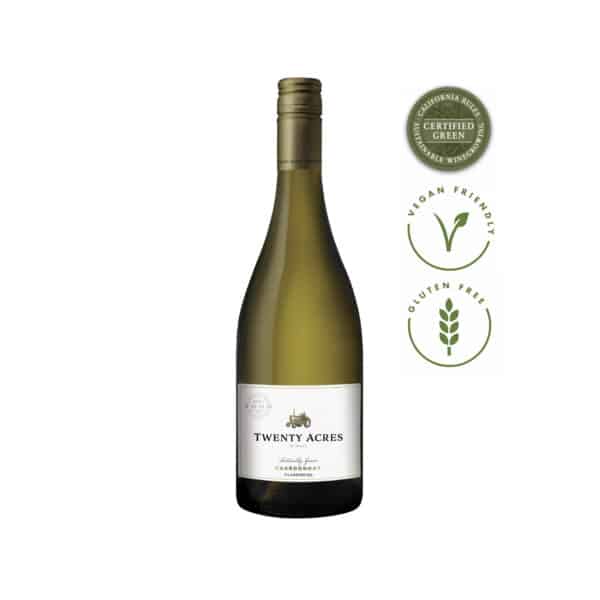 Twenty Acres Chardonnay California white wine oaked creamy apple vanilla Cyprus