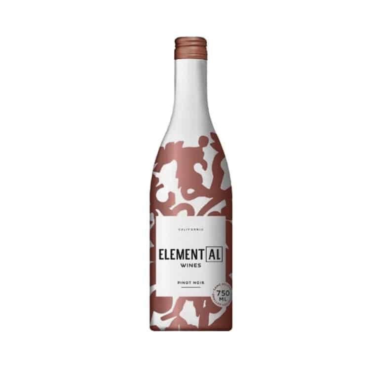 ElementAL Pinot Noir in aluminium bottle available at La Maison du Vin Cyprus – sustainable California Pinot Noir with silky red berry character
