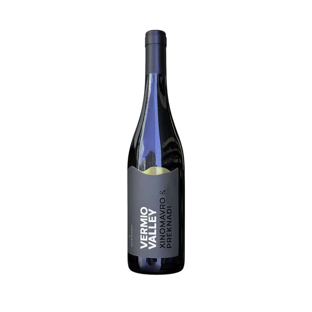 Ktima Diamantakos Vermio Valley Xinomavro red wine bottle from Naoussa, Greece, available at La Maison du Vin Cyprus