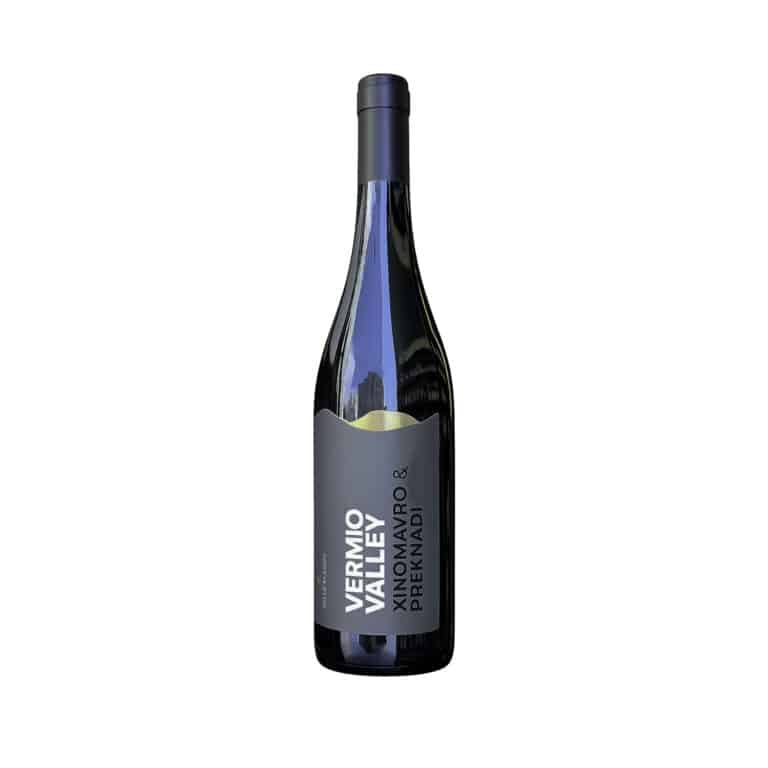 Ktima Diamantakos Vermio Valley Xinomavro red wine bottle from Naoussa, Greece, available at La Maison du Vin Cyprus