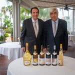 Marcel Guigal with guests during the Gastronomic Dinner at LPM Parklane Limassol