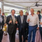 Marcel Guigal with guests during the Gastronomic Dinner at LPM Parklane Limassol