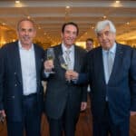 Marcel Guigal with guests during the Gastronomic Dinner at LPM Parklane Limassol