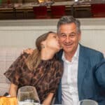 Louis & Milana Pierides owner of Bege Fish Restaurant at the Gastronomic Dinner at LPM Parklane Limassol