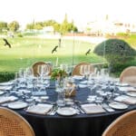 Wine Art Estate owner and winemaker Akis Papadopoulos shared insights into the winery's philosophy, vineyards, and award-winning wines during the event at the Aphrodite Hills Hotel