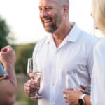Wine Art Estate owner and winemaker Akis Papadopoulos shared insights into the winery's philosophy, vineyards, and award-winning wines during the event at the Aphrodite Hills Hotel