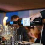 Wine Art Estate owner and winemaker Akis Papadopoulos shared insights into the winery's philosophy, vineyards, and award-winning wines during the event at the Aphrodite Hills Hotel