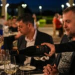 Wine Art Estate owner and winemaker Akis Papadopoulos shared insights into the winery's philosophy, vineyards, and award-winning wines during the event at the Aphrodite Hills Hotel