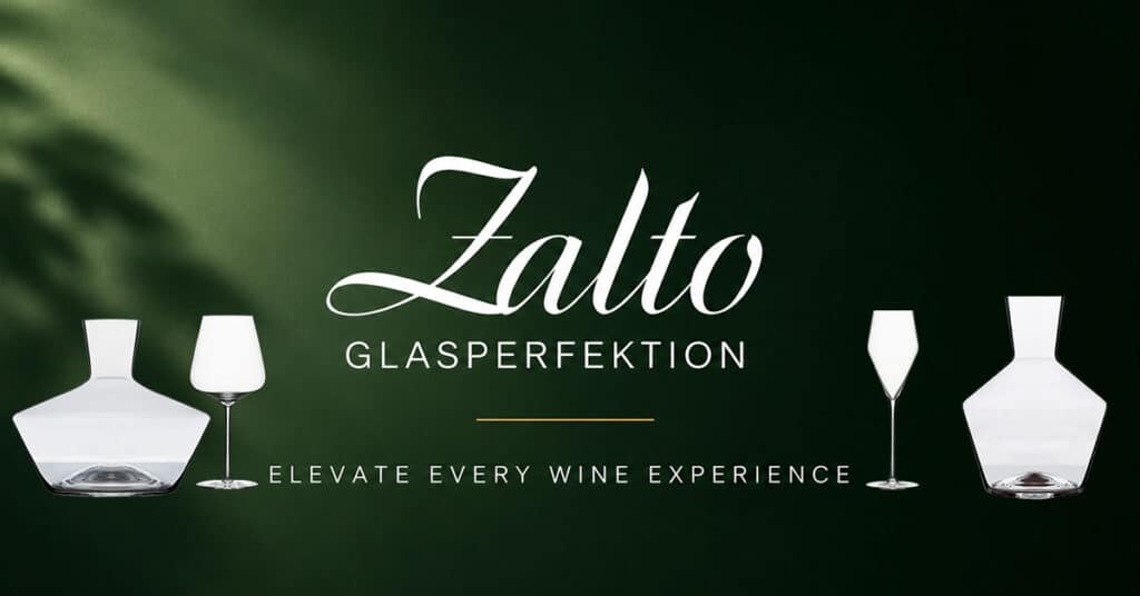 Zalto Denk'Art wine glasses and decanters available at La Maison du Vin Cyprus