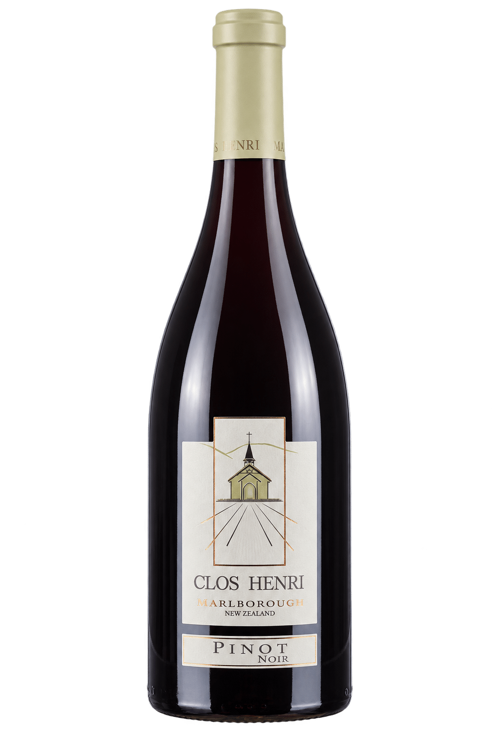 Clos Henri Marlborough Pinot Noir organic New Zealand wine bottle