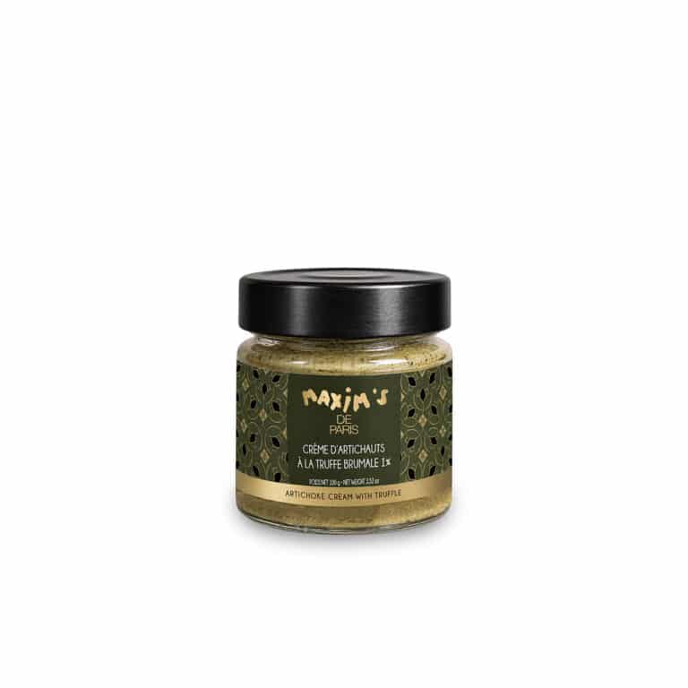 Artichoke cream with truffle available from La Maison du Vin Cyprus