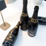 Chiara Soldati presenting the prestigious wines of La Scolca during an exclusive Gastronomic Dinner at Amathus Hotel Limassol, hosted by La Maison du Vin.