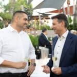 Chiara Soldati presenting the prestigious wines of La Scolca during an exclusive Gastronomic Dinner at Amathus Hotel Limassol, hosted by La Maison du Vin.